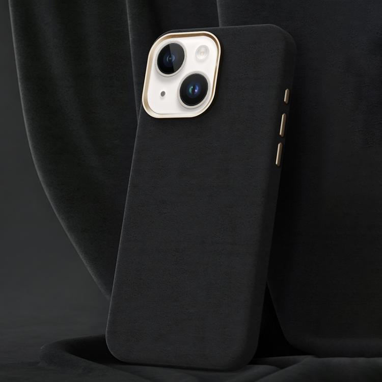Ottilan Series Full Coverage Magnetic Microfiber Leather PC Phone Case, For iPhone 15 Plus / 14 Plus, For iPhone 15, For iPhone 14 / 13