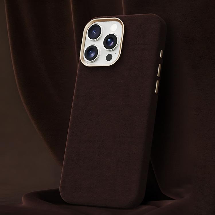 Ottilan Series Full Coverage Magnetic Microfiber Leather PC Phone Case, For iPhone 14 Pro, For iPhone 14 Pro Max, For iPhone 13 Pro Max