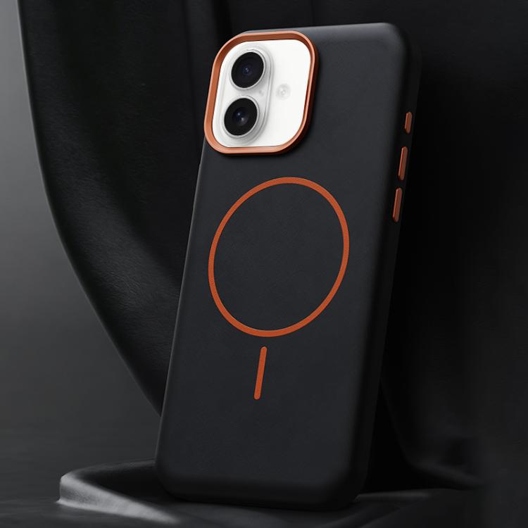 Elephant Leather Full Coverage Magnetic Microfiber Leather PC Phone Case, For iPhone 17 Pro Max, For iPhone 17 Pro, For iPhone 17