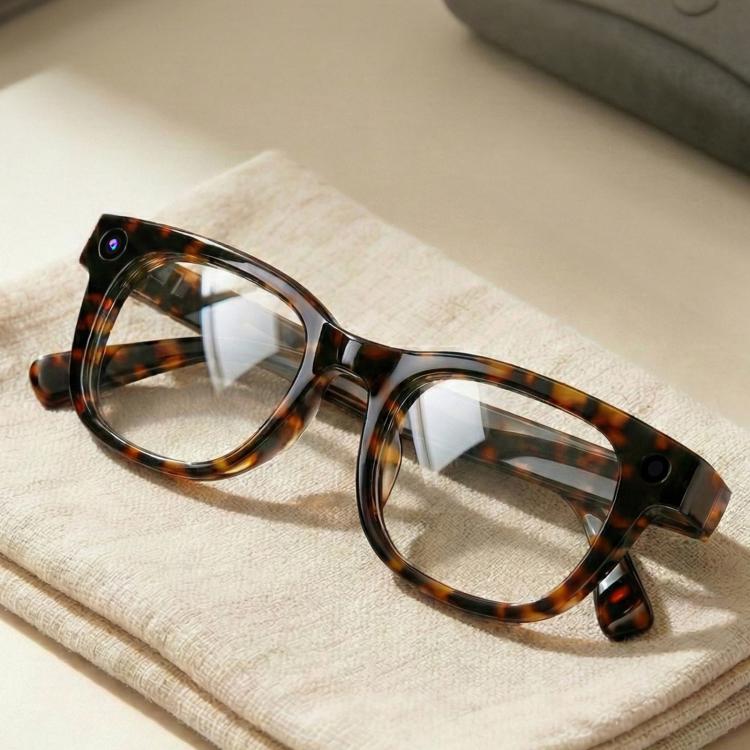 E06D 13MP Smart AI Glasses with 1080P 30FPS Video & Calling