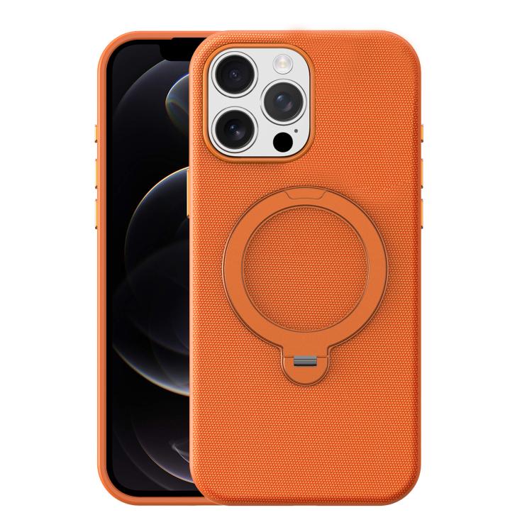 Tech Fabric 360 Rotation Holder Magnetic Phone Case, For iPhone 13, For iPhone 12, For iPhone 12 Pro Max, For iPhone 12 Pro