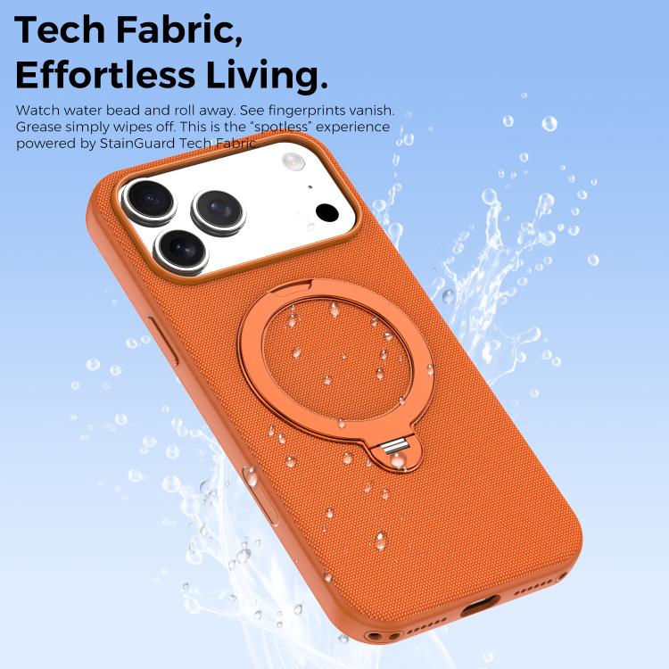 Tech Fabric 360 Rotation Holder Magnetic Phone Case, For iPhone 13, For iPhone 12, For iPhone 12 Pro Max, For iPhone 12 Pro