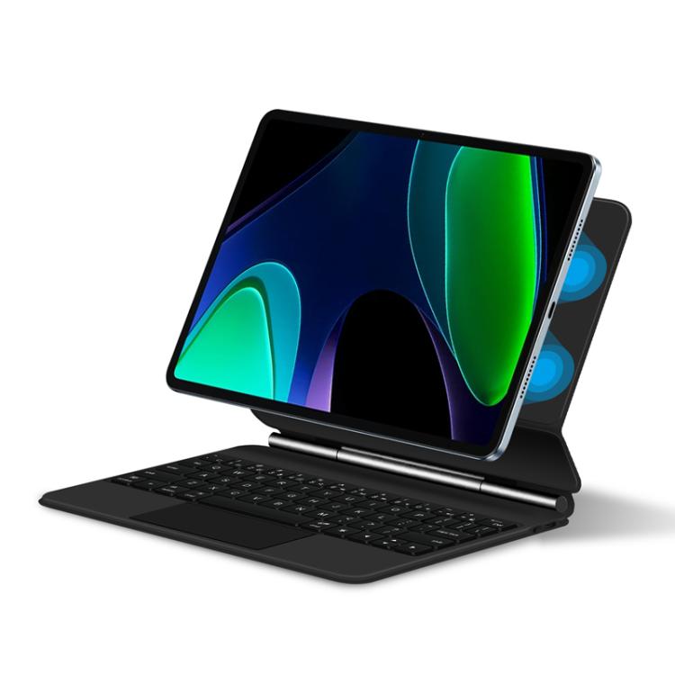 Floating Magnetic Bluetooth Keyboard Leather Tablet Case, For Xiaomi Pad 8 / 8 Pro, For Xiaomi Pad 7 / 7 Pro, For Xiaomi Pad 6