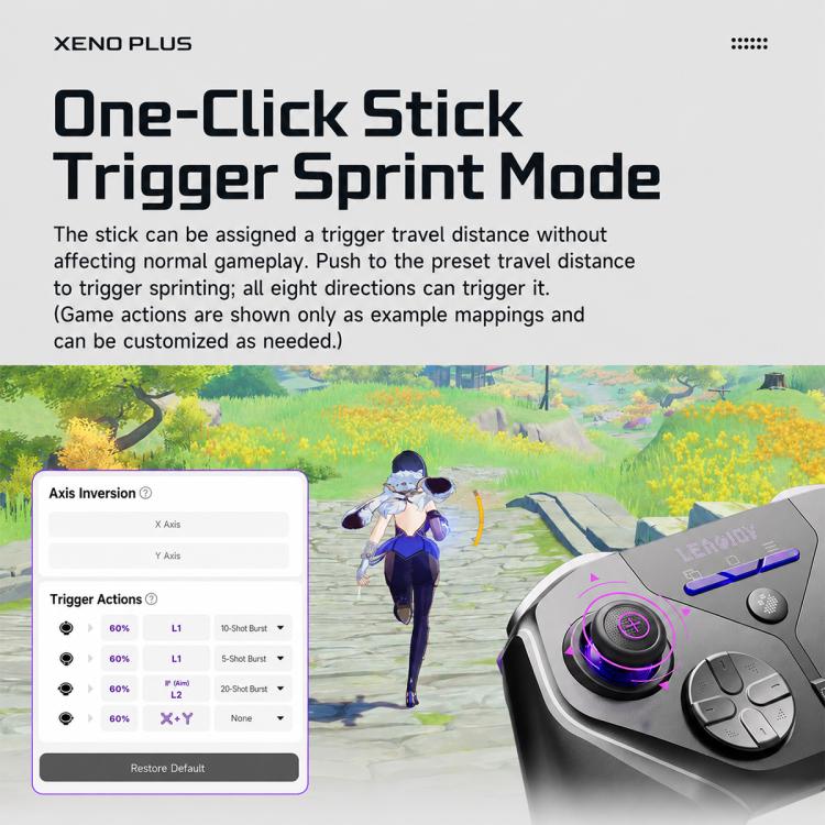 GameSir LeadJoy Xneo Plus Bluetooth & Wired Game Controller Accessories