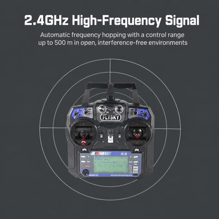 FlySky 2.4GHz 6CH Radio System Two-way RC Transmitter Controller, I6+IA6B Left Throttle, I6+IA6B Right Throttle, I6 Left No Receiver, I6 Right No Receiver, I6+IA6 Left Throttle, I6+IA6 Right Throttle