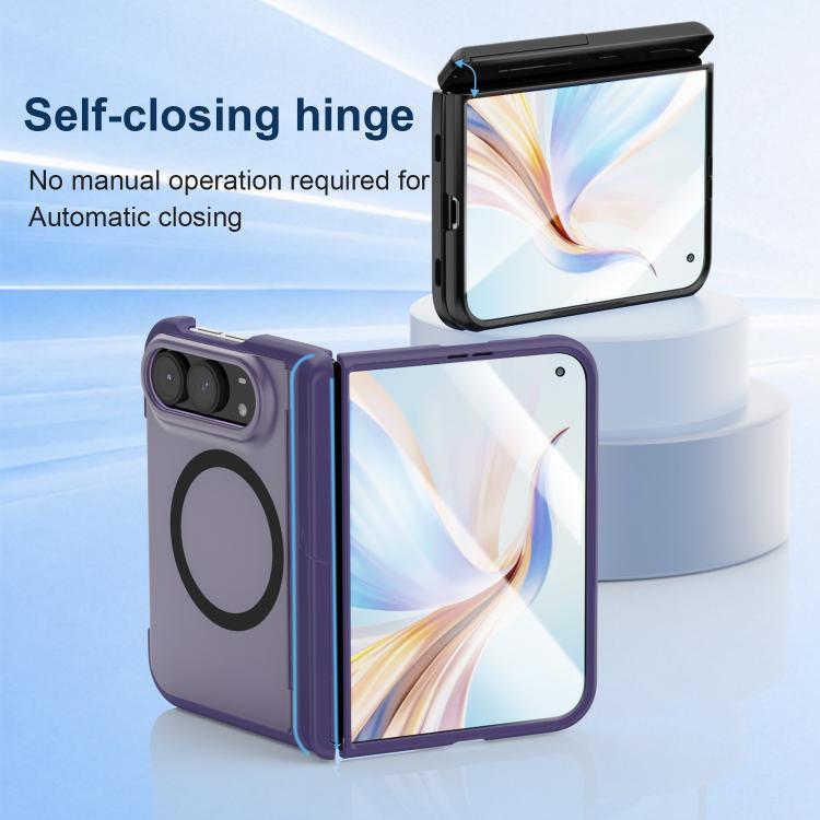 Integrated Skin-Friendly Magnetic Phone Case with Holder, For iPhone Duo