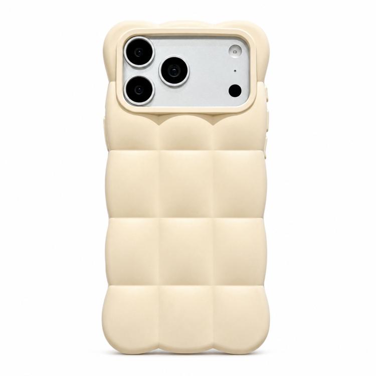 Solid Color Cloud Square TPU Phone Case, For iPhone 17 Pro Max, For iPhone 17 Pro, For iPhone 17