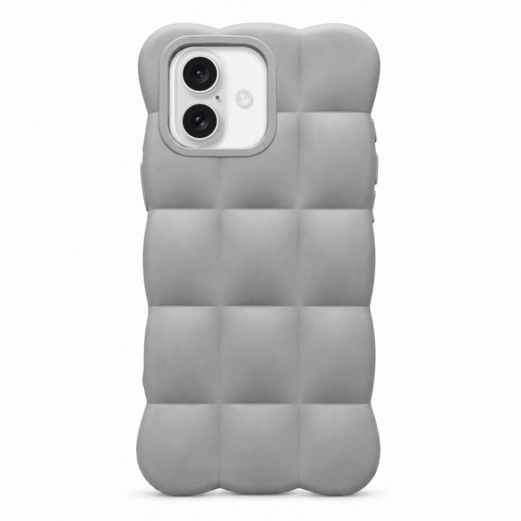 Solid Color Cloud Square TPU Phone Case, For iPhone 17 Pro Max, For iPhone 17 Pro, For iPhone 17