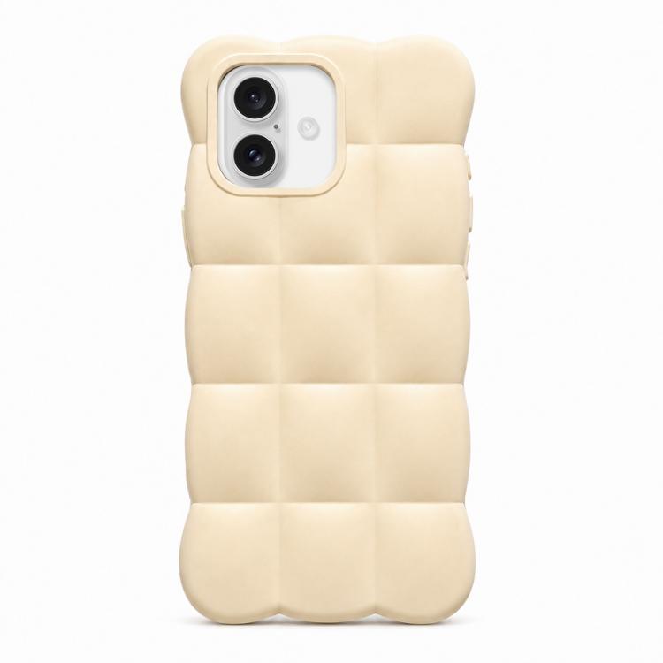 Solid Color Cloud Square TPU Phone Case, For iPhone 17 Pro Max, For iPhone 17 Pro, For iPhone 17