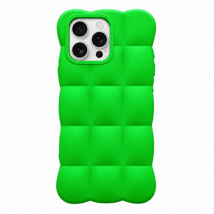 Solid Color Cloud Square TPU Phone Case, For iPhone 16 Pro Max, For iPhone 16 Pro, For iPhone 16 Plus
