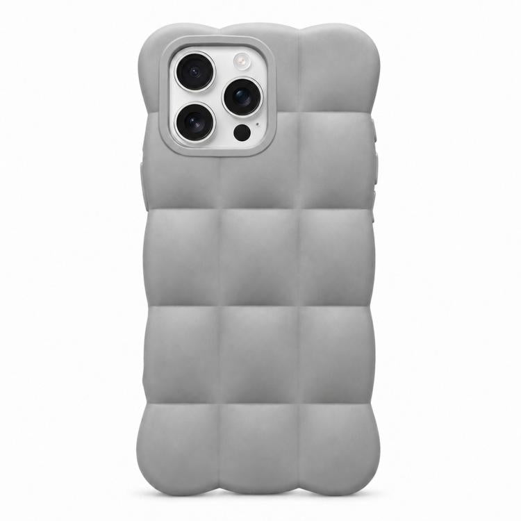 Solid Color Cloud Square TPU Phone Case, For iPhone 16 Pro Max, For iPhone 16 Pro, For iPhone 16 Plus
