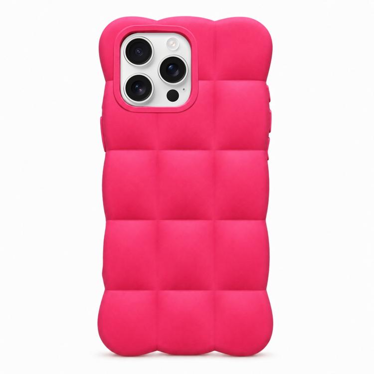 Solid Color Cloud Square TPU Phone Case, For iPhone 16 Pro Max, For iPhone 16 Pro, For iPhone 16 Plus
