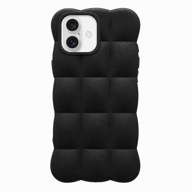 Solid Color Cloud Square TPU Phone Case, For iPhone 16 Pro Max, For iPhone 16 Pro, For iPhone 16 Plus