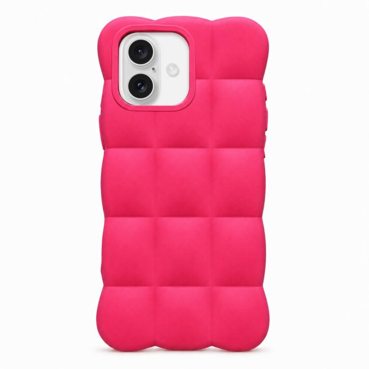Solid Color Cloud Square TPU Phone Case, For iPhone 16, For iPhone 15 Pro Max, For iPhone 15 Pro