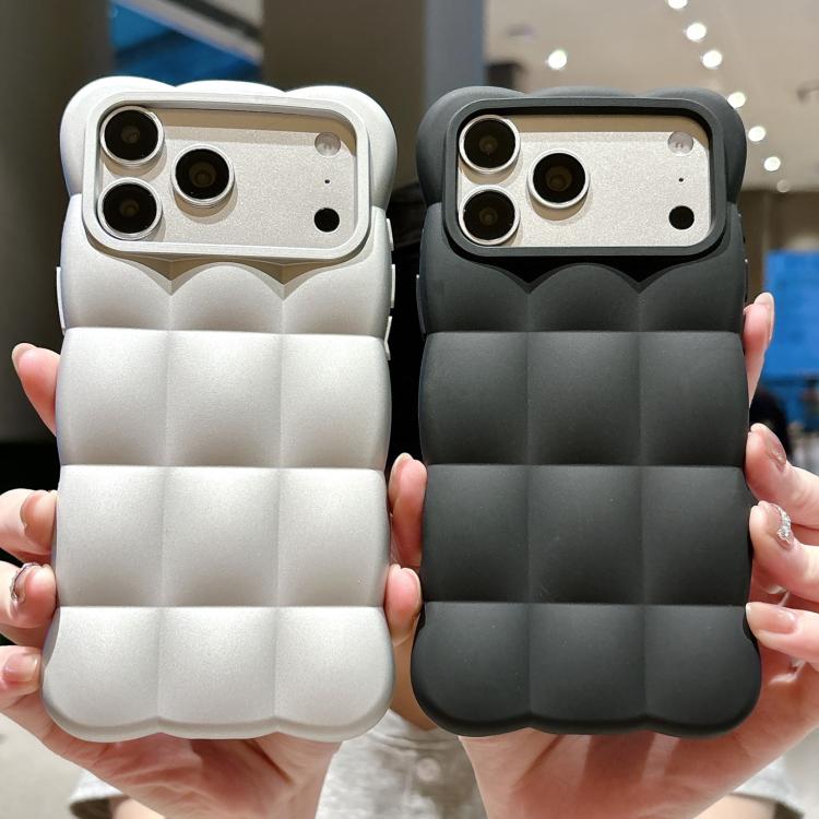Solid Color Cloud Square TPU Phone Case, For iPhone 16, For iPhone 15 Pro Max, For iPhone 15 Pro