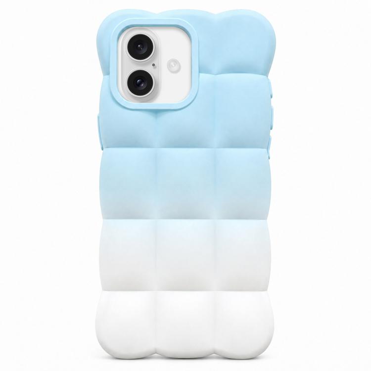 Gradient Cloud Square TPU Phone Case, For iPhone 16, For iPhone 15 Pro Max, For iPhone 15 Pro