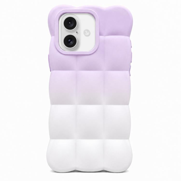 Gradient Cloud Square TPU Phone Case, For iPhone 16, For iPhone 15 Pro Max, For iPhone 15 Pro