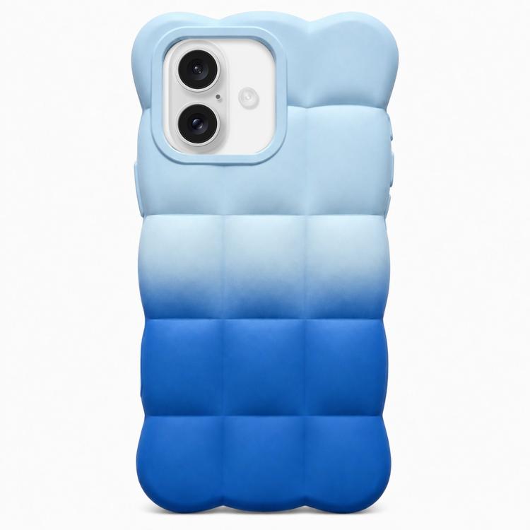 Gradient Cloud Square TPU Phone Case, For iPhone 16, For iPhone 15 Pro Max, For iPhone 15 Pro