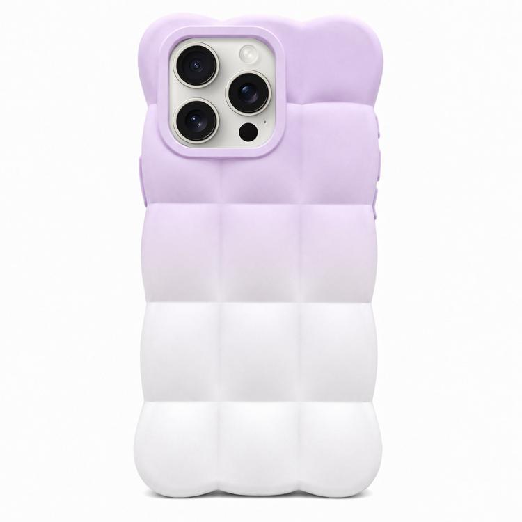 Gradient Cloud Square TPU Phone Case, For iPhone 16, For iPhone 15 Pro Max, For iPhone 15 Pro