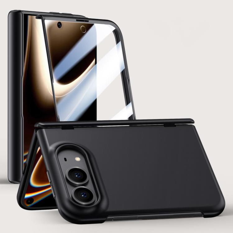 Crazy Series Integrated HD Film Skin Feel Center Axis Phone Case, For iPhone Duo