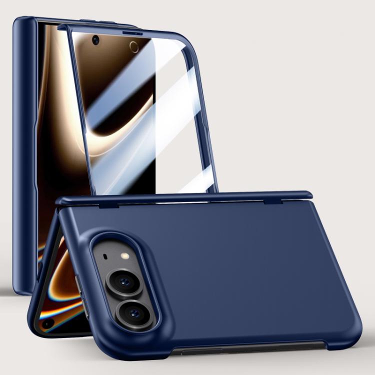 Crazy Series Integrated HD Film Skin Feel Center Axis Phone Case, For iPhone Duo