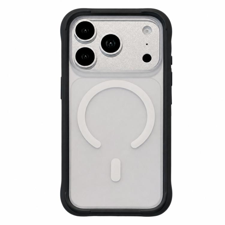 Silicone Frame Bumper Magnetic Frosted Back Panel Phone Case, For iPhone 18, For iPhone 18 Pro, For iPhone 18 Pro Max, For iPhone 17 Pro Max