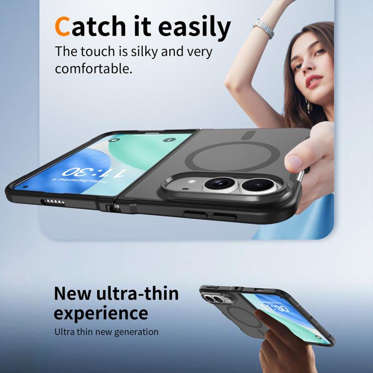 XDcase Skin Feel Frosted PC Hybrid TPU Magnetic Phone Case, For iPhone Duo