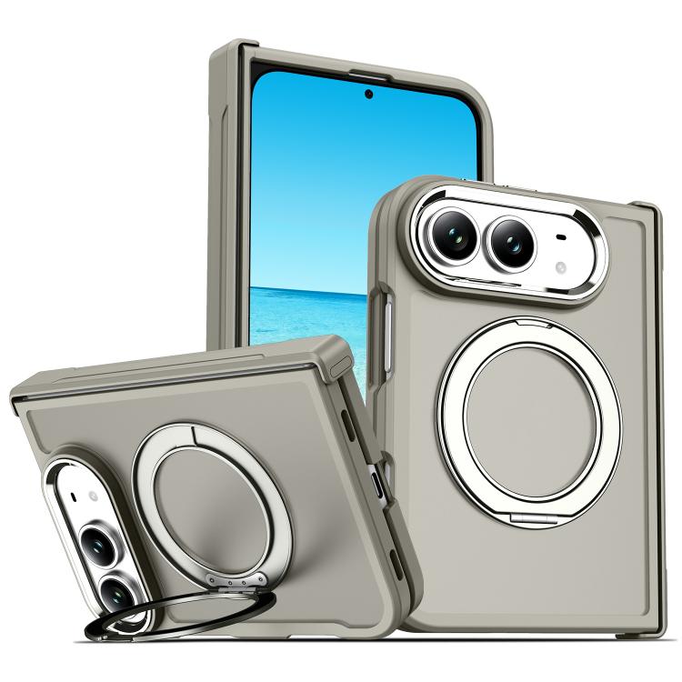 XDcase Armor-style Hinge Protection Magnetic Ring Holder Phone Case, For iPhone Duo
