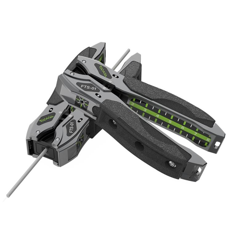 FTS-01 Optical Fiber Drop Cable Stripper for 2-3mm Butterfly Drop Cable Fiber Optic Cable Stripping Tool