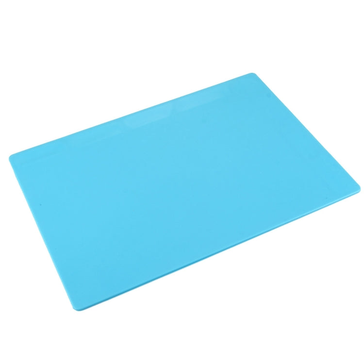 Maintenance Platform High Temperature Heat-resistant Repair Insulation Pad Silicone Mats with Screws Position, Size: 35cm x 25cm, 35cm x 25cm Blue