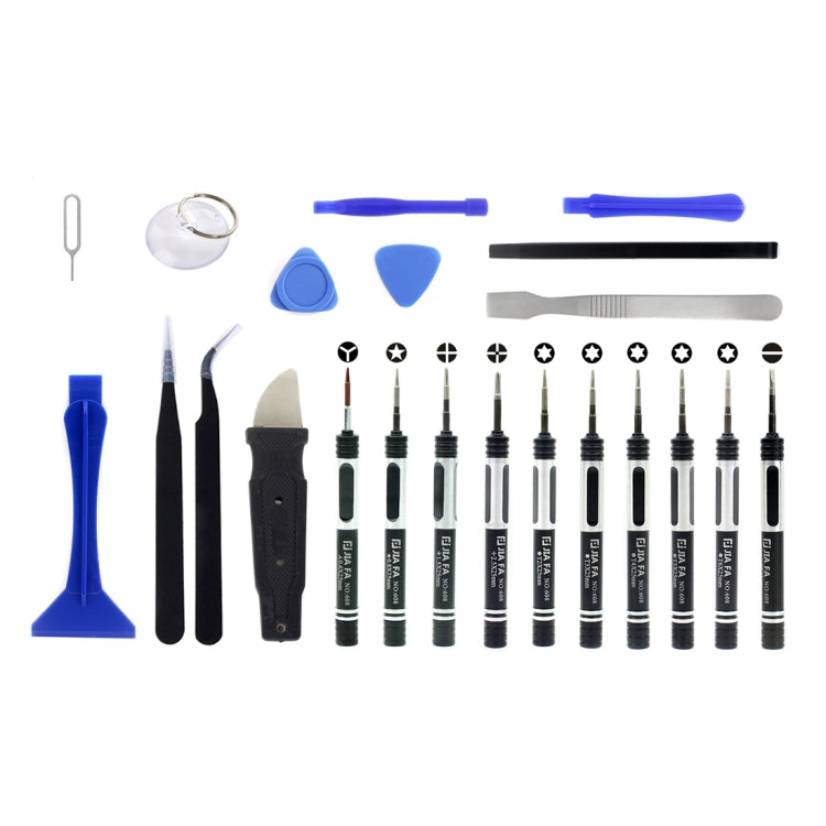 JF-8138 22 in 1 Multi-model Available Metal + Plastic Disassemble Repair Tool Kit, JF-8138