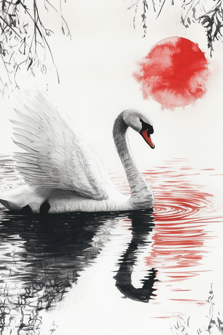 Elegance Reflected Canvas
