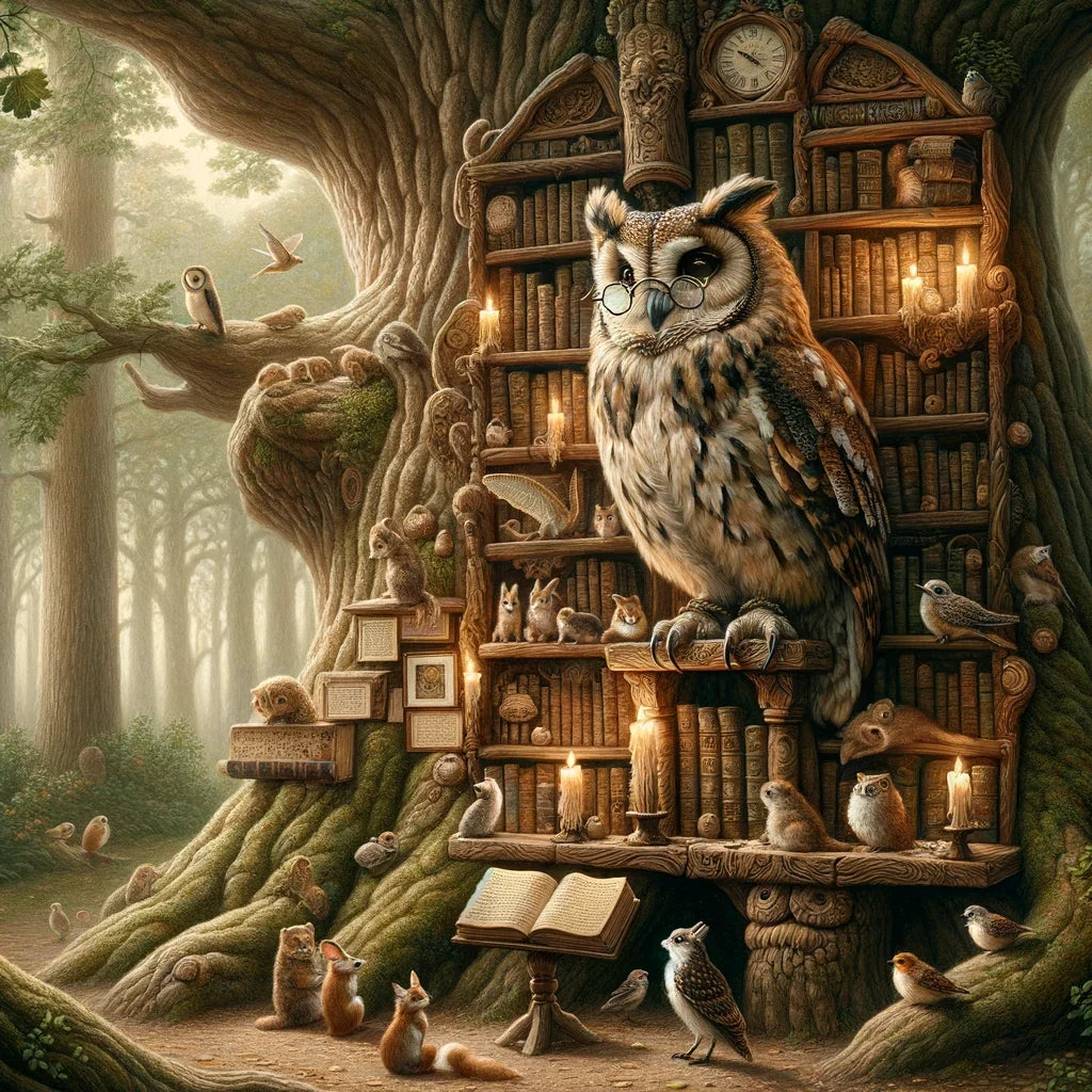 Enchanted Owl Canvas