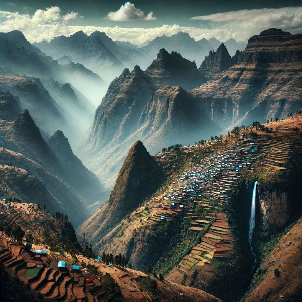 Ethiopian Highlands Canvas