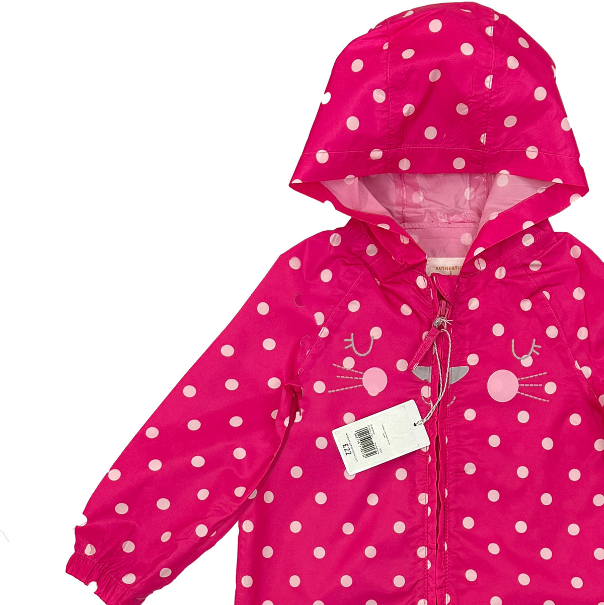 Girls Polka All In One Waterproof Rainsuit
