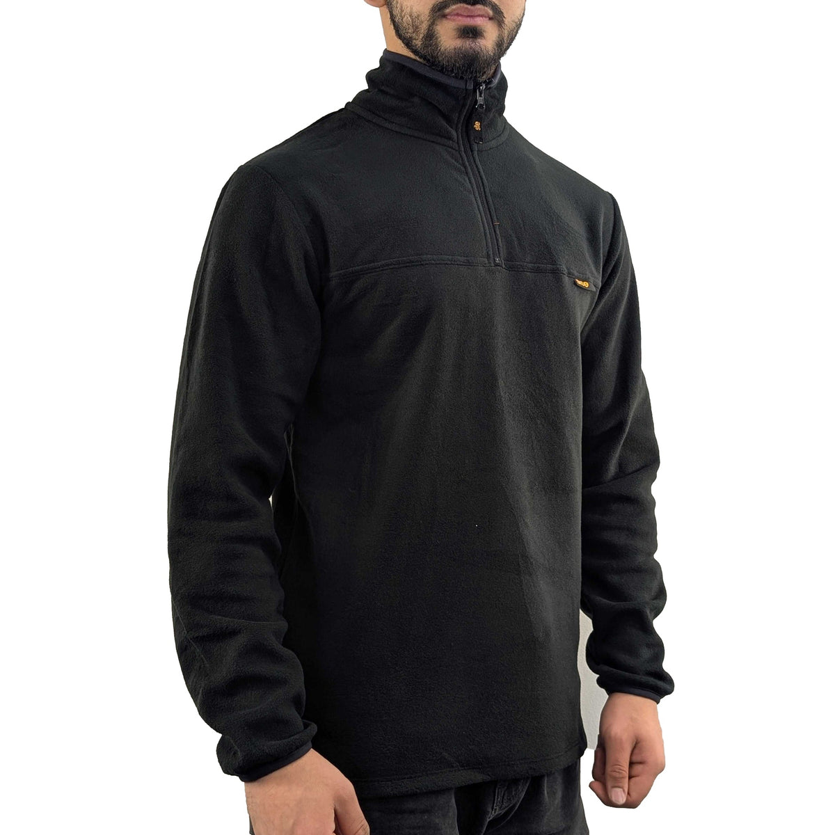 Mens Lightweight Workwear 1/4 Zip Anti Pill Fleece Pullover