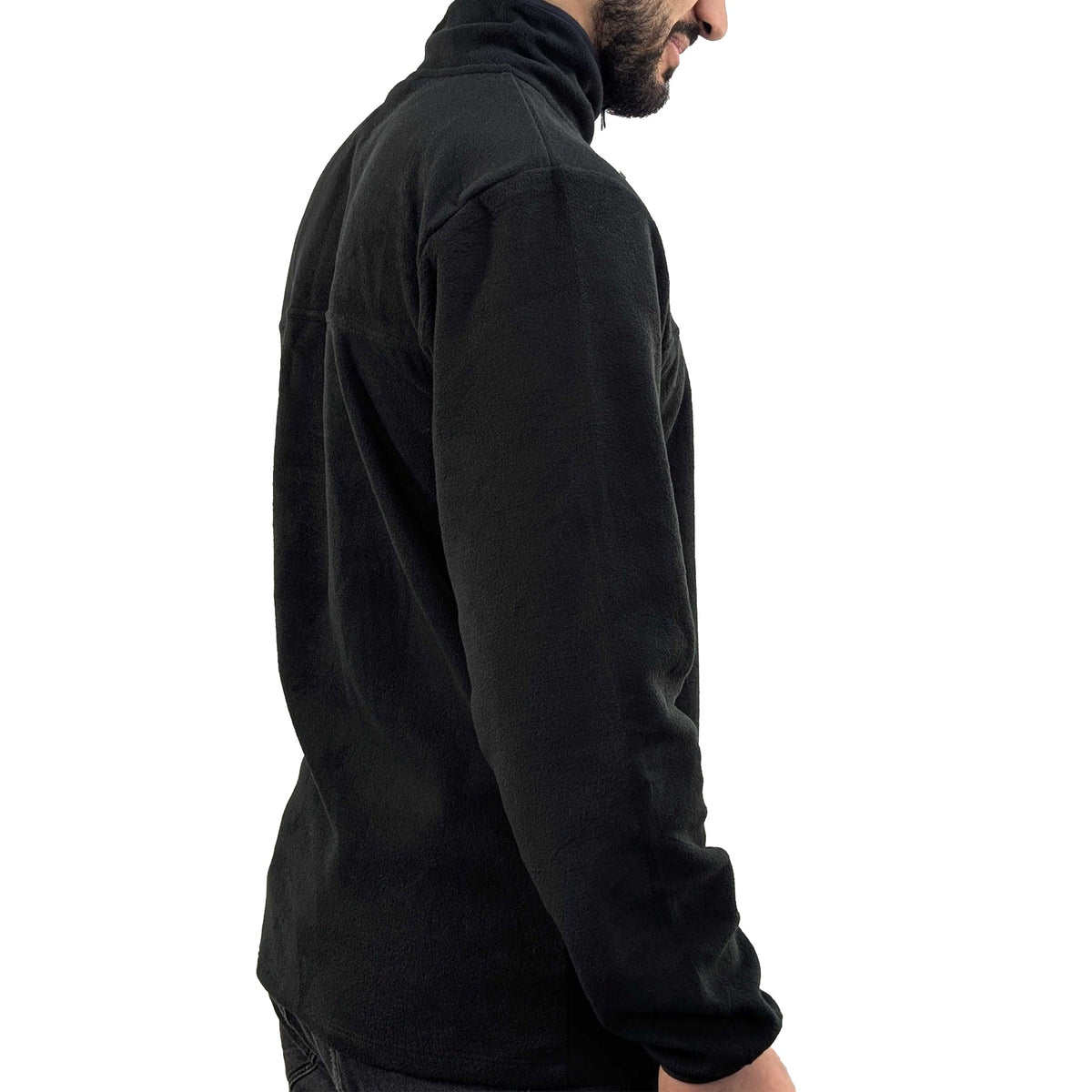 Mens Lightweight Workwear 1/4 Zip Anti Pill Fleece Pullover