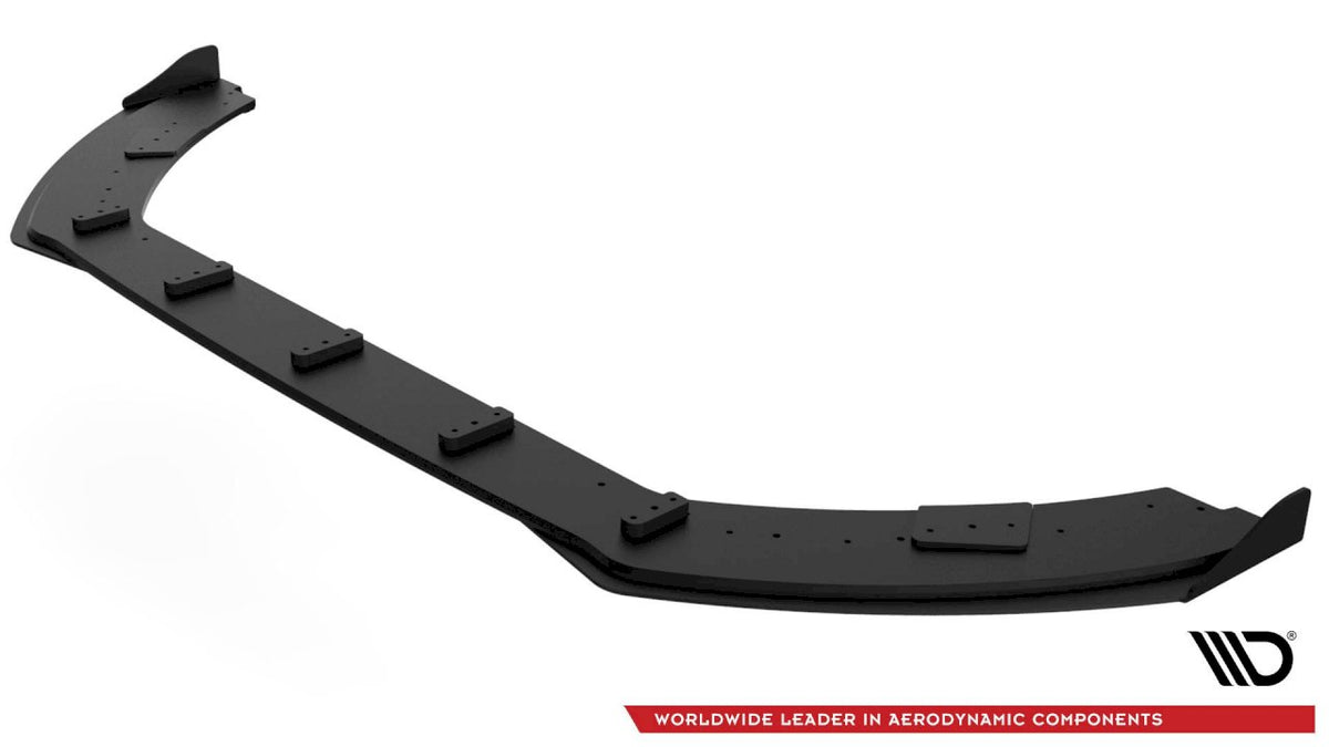 Maxton Design - Aftermarket  STREET PRO FRONT SPLITTER (+FLAPS) FORD FIESTA MK8/8.5 ST/ ST LINE