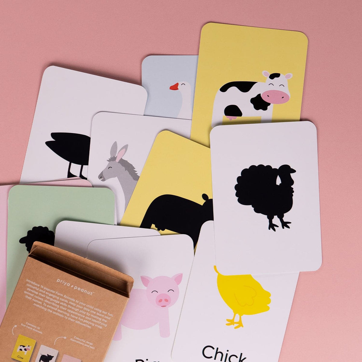 First Farm Animal Flash Cards