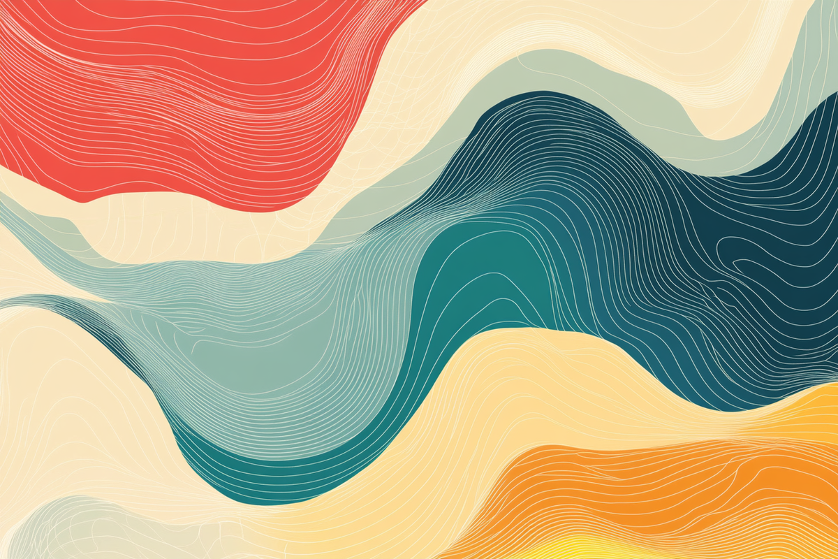 Flowing Nature Harmony Canvas