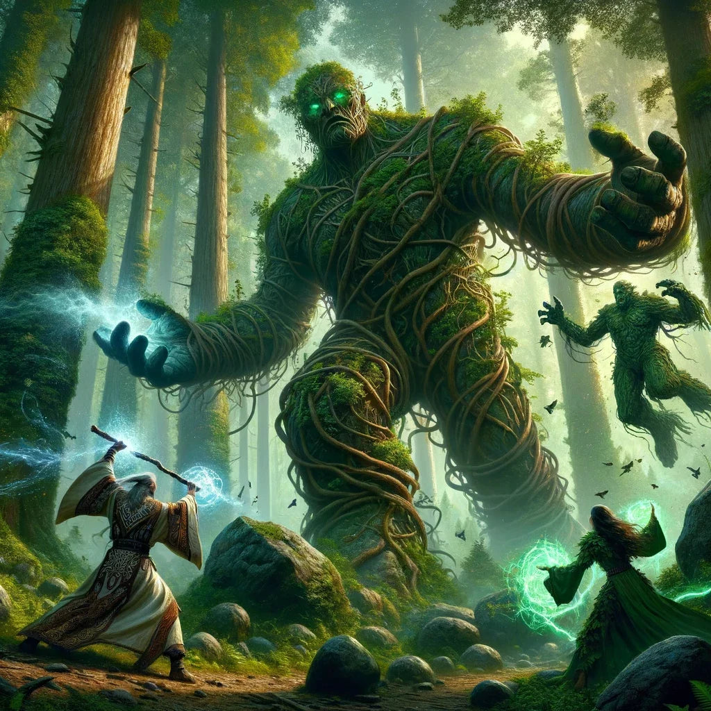Forest Guardians' Standoff Canvas