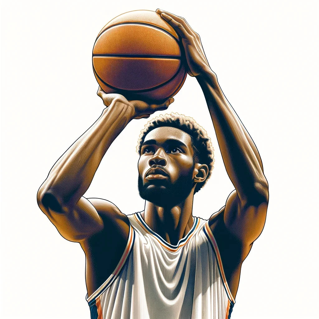Free Throw Focus Cotton Cushion