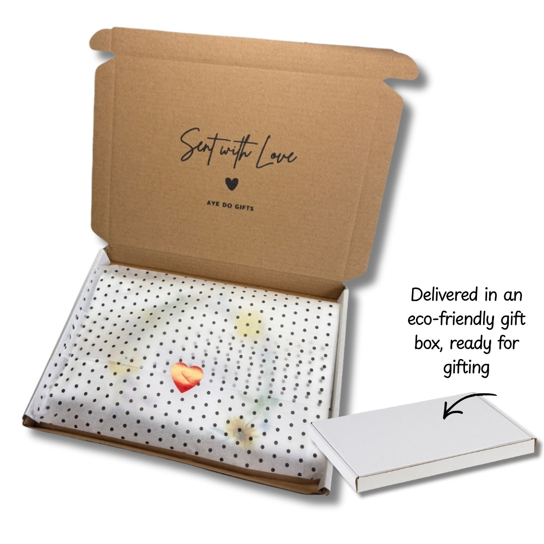 18th Birthday Key Necklace Gift Box, Jewellery & Chocolate Treats