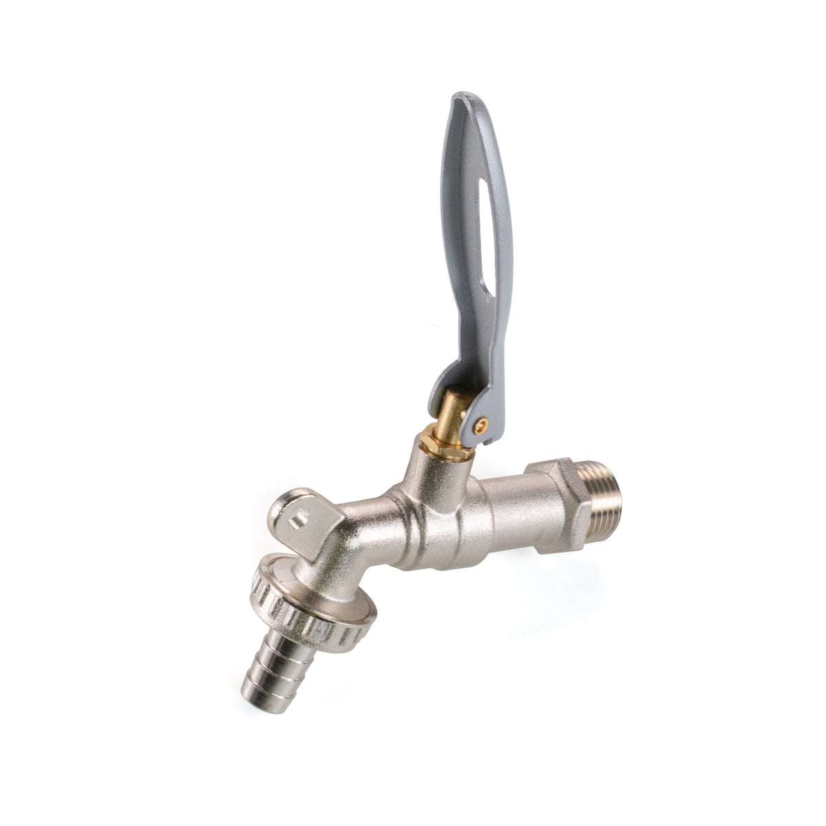 Water Butt Extension Kit 1/2" with Lever Tap Hose Barb and Lever Lock and Drill Bit