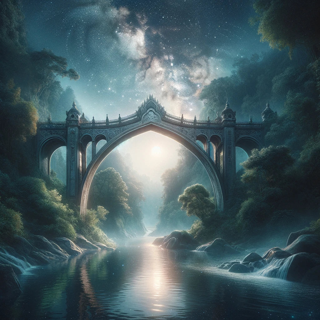 Galactic Bridge Canvas