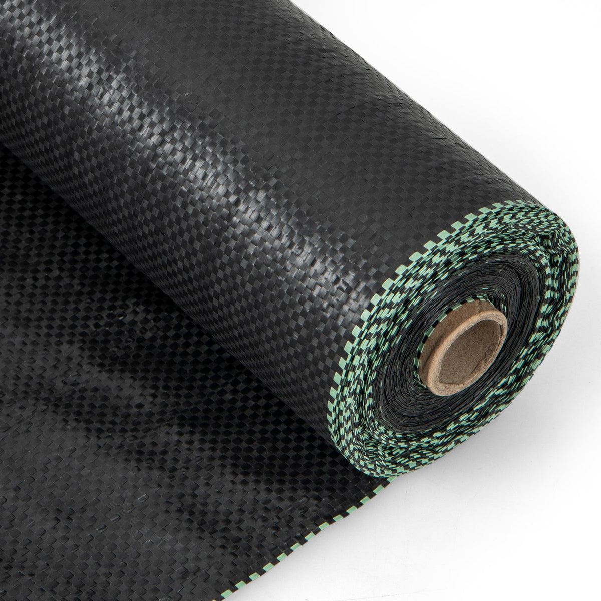 Garden Weed Barrier Fabric PP Weed Control Fabric with Guide Line-2.1 Oz 2 x 25 m