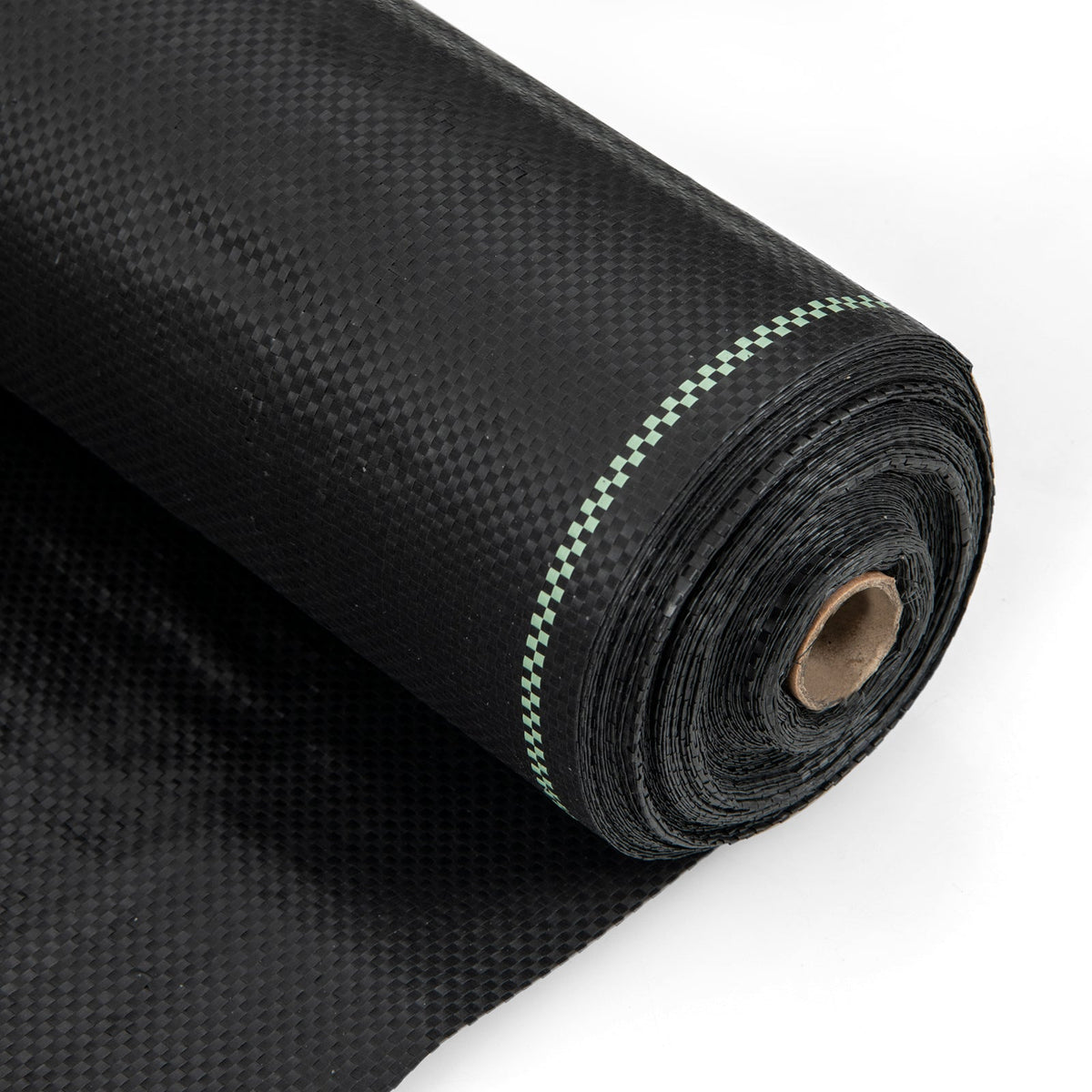 Garden Weed Barrier Fabric PP Weed Control Fabric with Guide Line-2.1 Oz 2 x 25 m