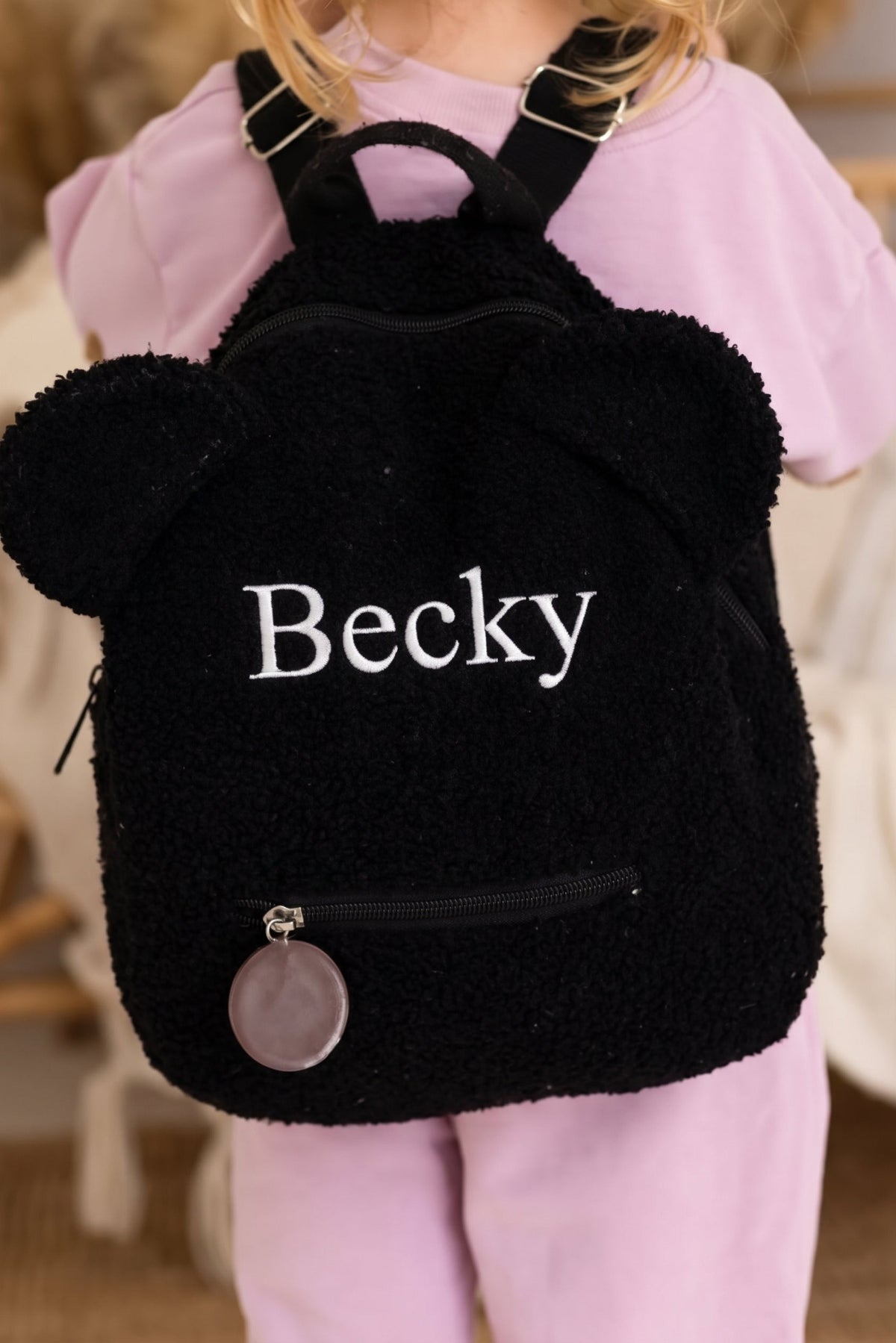 The Bear Backpack Bag Personalised