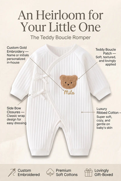 The Cozy Boucle Baby Bear Personalised Gift Box