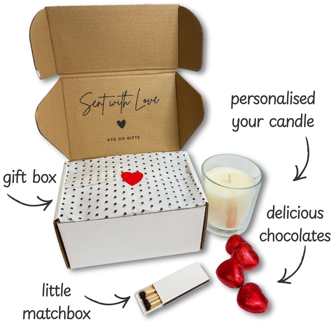 Personalised Sometimes Life Can Be Tough Candle Gift Set | Friend, Family